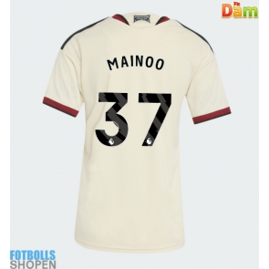 Billiga Manchester United Kobbie Mainoo #37 Tredjeställ Dam 2026-27 Kortärmad